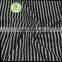 Nice black white stripe 100 polyester CD jacquard hacci coarser sweater fabric from China