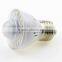 CE ROHS 3W B22 E27 Infrared Body Motion led sensor light