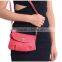 High quality fancy pouch wallet genuine leather shoulder bags with single strap