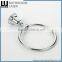 Customized Modern Kitchen Zinc Alloy Chrome Finishing Bathroom Sanitary Items Wall Mounted Towel Ring