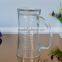 Beer glass mug with emboss logo