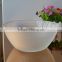 Lotus middle size Christmas glass type glass bowl with different pattern from Bengbu Cattelan Glassware Factory