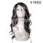 24inch black and brown color romance curl 100%high tempreture fibre 185gselling simple design virgin hair loose wave good prices