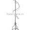 Elegant Black Metal 14 Hook Spiral Coat Hanger / Bag Display / Garment Rack Stand(HC-B-0173)