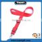 Various styles factory directly sale polyester lanyards with logo custom