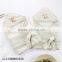 Newest soft air layer coloured cotton baby swaddle blanket