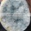 Charming natural blue celestine stone crystal geode for hot sale