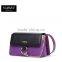 European style shoulder bag women crossbody sling bag genuine leather with long strip