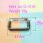 qifeng metal square ring in bag q-1018