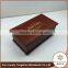 Antique Style Colorful Wooden Tea Box For Packaging