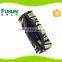 Neoprene Material clear pencil case for school girls