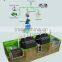 reinforced fibre glass small biogas digester for waste water