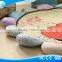 2017 Hot sale cartoon happy birthday cat kids Flower Shape Mats/Rugs