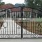 Customized Residential Wholesale price decorative aluminum picket garden fences and gates