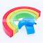2017 New 4 in 1 Rainbow Highlighter Pen/ Maker Pen/fluorescent Pen/highlighter Pen Set/multi Colored Highlighter Pen
