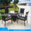 Classical Small Size Round Glass Top Dining Table