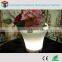 rotational moulding rechargeable lighting plastic LED flower pot