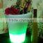 Manufacturer L25*W25*H29CM PE ice bucket stand lighted with remote control 16 mix changeable colors