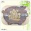 luxury highend tableware antique wooden money bank box