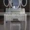 Dresser with triple mirror /make-up desk dressing table with stool