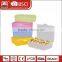 China supplier plastic food server sandwich cake box bread container for storage and carrying