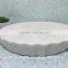 Stocked high quality round beautiful porcelain plate ceramic soup dish