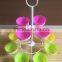 2-tier Wire Metal Iron Rack- Cupcake Stand- Silicone Cake Mould