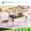 A8034 Walmart marble dining room table and chair