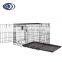 Black Cheap Poultry farming equipment metal large steel iron dog cage