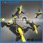 Foldable LED Light 6 Axle Gyro Headless Quadcopter Pocket RC Aircraft Model Mini Drones with Altitude Hold