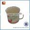 High Quality Printing Porcelain Enamel Mug Coffee Cup