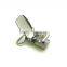 Nickel Plate 1 inch Fashion High Quality Metal Suspender Clip with plastic teeth inside for garment