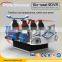 newest simulator 9d vr standing amusement park equipment with interactive game