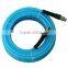 high quality excellent tensile strength flexible blue PVC hose