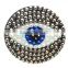 Lastest New Design Crystal Strass Sticker Rainbow Hamsa Hand Rhinestone Sticker Evil Eye Sticker DIY