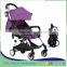 2017 China travel system baby trolley/one hand easy folding stroller for baby / light weight stroller pram