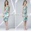 Sleeveless Summer Sexy print Slim Women's Business Suit