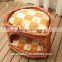 R1902H outdoor indoor durable willow woven pet dog house wicker cat house