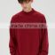 Basic design plain wool knit pullover turtleneck sweater for men with lowest price