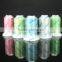 New Arriving Polyester Machine Glow in the dark Embroidery Thread Filament Luminous Thread Moon Light Thread 500m*5 Colors