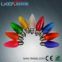 Free shipping and 50% discount C7 christmas light with E12 base ,PF up to 0.33