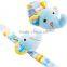 Baby Plush Bracelet Cute Animal Wrist Band Baby Toys with Bell (Elephant)