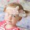 Baby New Bow Heabands Big Bow Headwrap With Chiffon Floral Elastic Hair Band Girls Headwear Kids Hair Accessories