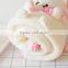 lovely cartoon animal cat folding children baby blanket