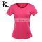 Ladies quick dry soft cycling short sleeve t shirt for women