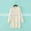 Women Loose Fit Long Sweater Pullover Round Collar Design For Ladies