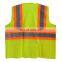 2016 SUNWAY Hot Sale Construction Reflective Working Safety Vest With Zipper