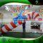 Giant Christmas Ornament Inflatable Candy Cone Balloon Supermarket/ Outdoor Decor Inflatables Toys Christmas Gift LED Lighting