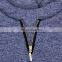 2017 wholesale women clothing sleeved blouse, zip neck design top clothes for woman