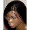 No Shedding Fade Front Lace Human Hair 14 Inch Wigs 24 Inch Russian  Brazilian Tangle Free